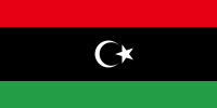 Flag of Libya, 2011-present (see footnote for license information) Flag of Libya (2011-present)